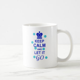 Mug Gardez le calme et laissez-le aller