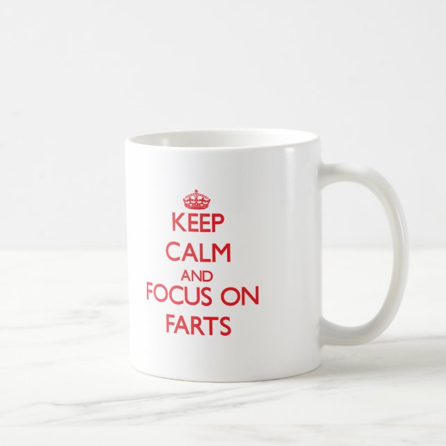 Mug Gardez le calme et le foyer sur des pets (Droite)