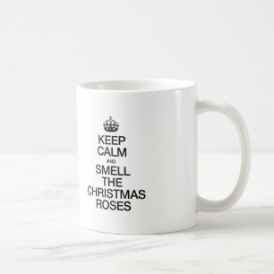 MUG GARDEZ LE CALME ET ODEZ LES ROSES DE NOËL