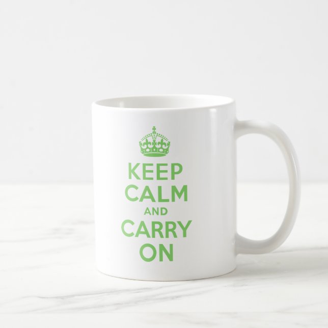 Mug Gardez le calme et perpétuez la meilleure coutume (Droite)