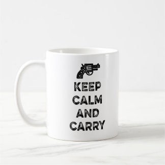 Mug Gardez le calme et portez