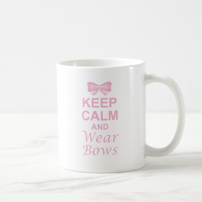 Mug Gardez le calme et portez les arcs (Droite)