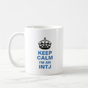 Mug Gardez le calme que je suis Un INTJ