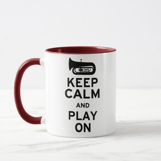Mug Gardez Le Calme Tuba (Gauche)
