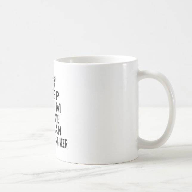 Mug Gardez le Faites-moi confiance calme que je suis (Droite)
