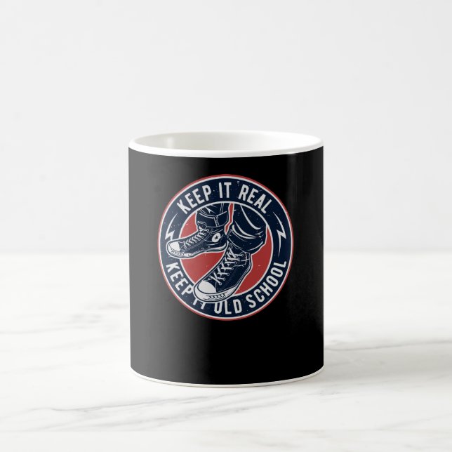 Mug Gardez-le réel garder l'ancienne école (Centre)