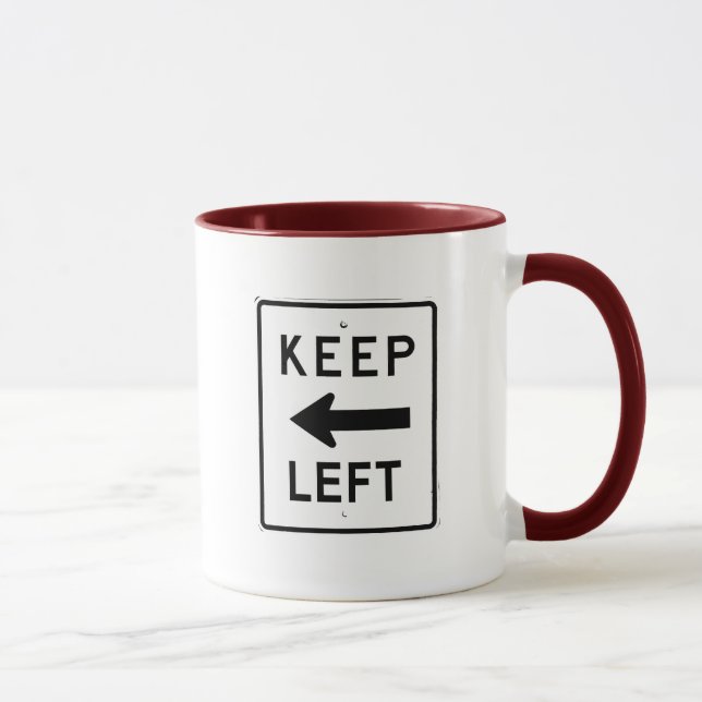 MUG GARDEZ LE SIGNE GAUCHE (Droite)