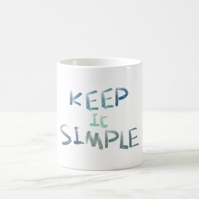 Mug Gardez-le simple (Centre)