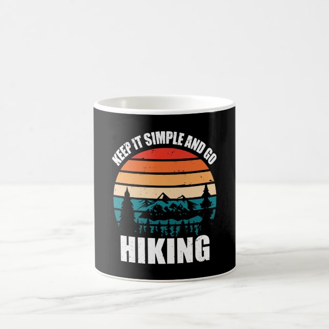 Mug Gardez-Le Simple Et Allez Randonnée (Centre)