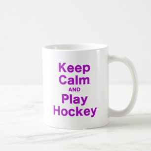 Mug Gardez l'hockey de calme et de jeu