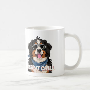 Mug Gardez son calme Art de chien de montagne de Berne
