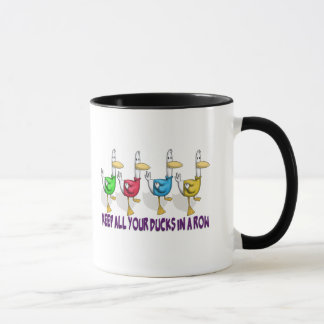 Mug gardez tous vos canards en rang