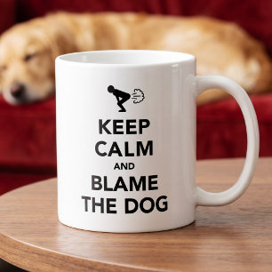Mug Gardez Votre Calme Et Blâmez Le Chien