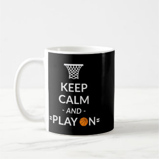 Mug Gardez votre calme et continuez à jouer au basebal