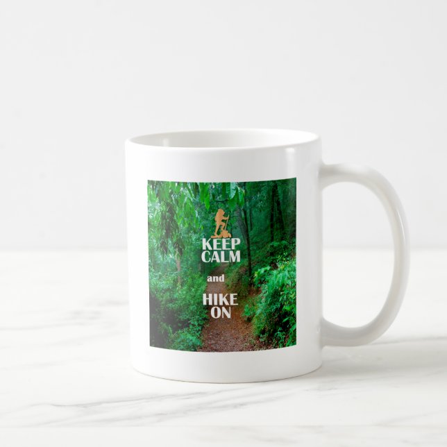 Mug Gardez votre calme et continuez à marcher (Droite)