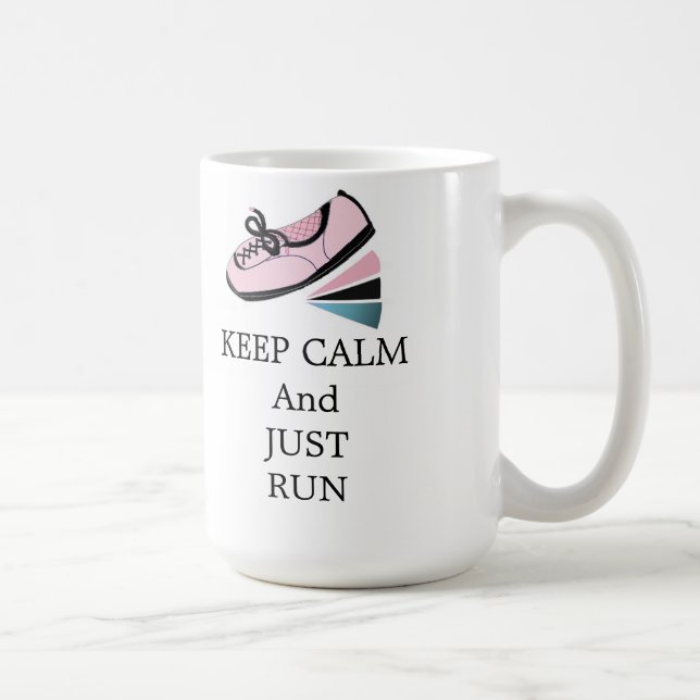 Mug Gardez votre calme et courez (Droite)
