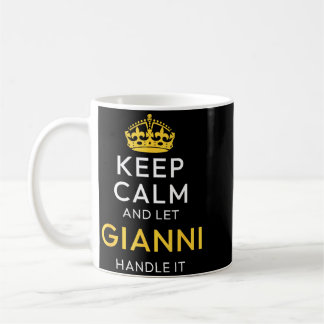 Mug Gardez votre calme et laissez Gianni s'en occuper