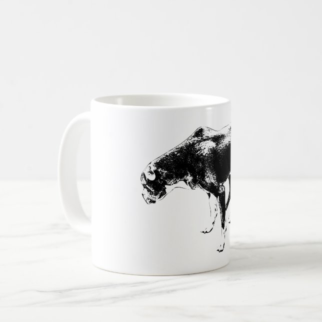 Mug Gardien d'automne en encre (Devant gauche)