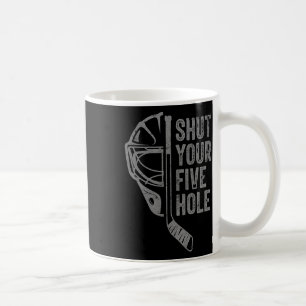 Mug Gardien de but de hockey sur glace drôle Fermez vo