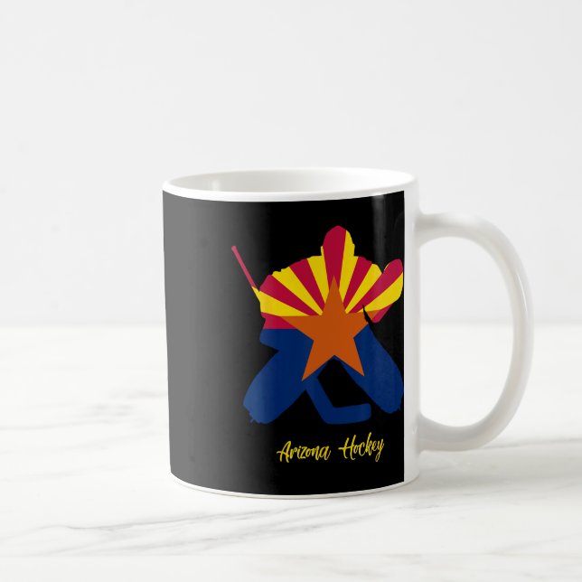 Mug Gardien de hockey de l'Arizona  (Droite)