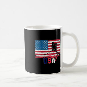 Mug Gardien de hockey Drapeau Usa Bâton de hockey Hock