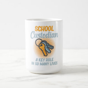 Mug Gardien De L'École Rôle Clé Dans La Vie Gardien Ja