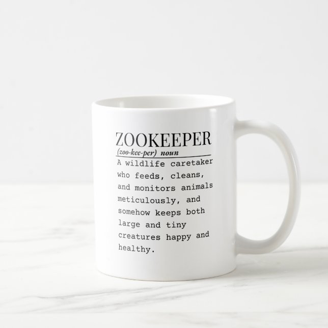 Mug Gardien de zoo (Droite)