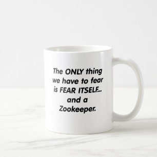 Mug gardien du zoo de crainte
