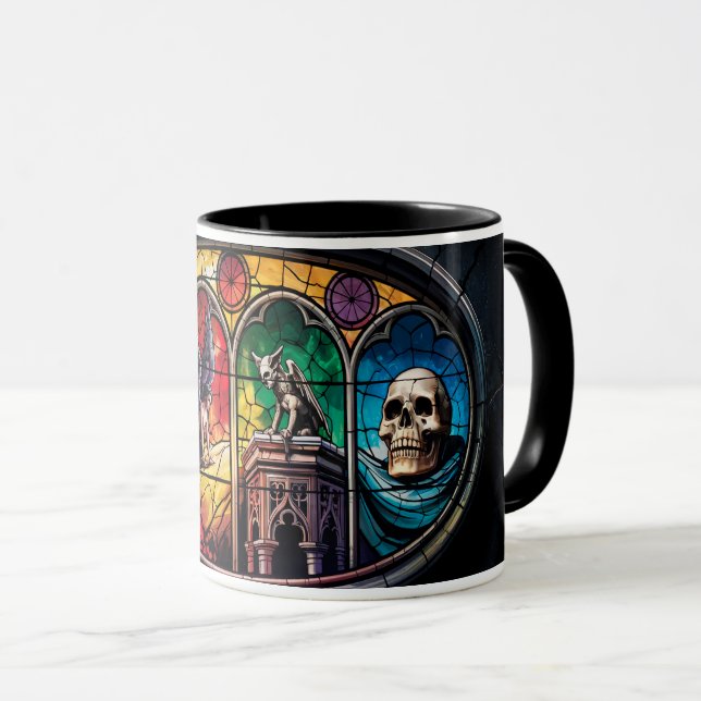 Mug Gardiens gothiques de la porte (Devant droit)