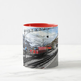 Mug Gare de Kleine Scheidegg en Suisse