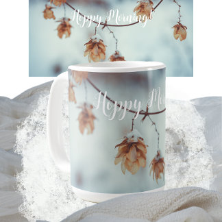Mug Garland de houblon séché dans l'Arrière - plan nei