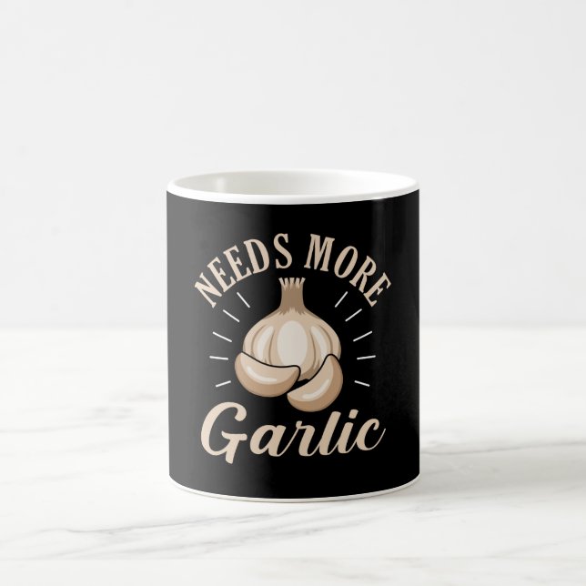 Mug Garlic Vampire jeu de jeu Besoin plus d'ail (Centre)