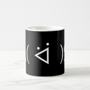 Mug Gary heureux ᕕ( ᐛ )ᕗ Émoticon Emoji Texte Art