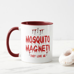 Mug Gaspillage de sang moustique magnétique Ils m'aime