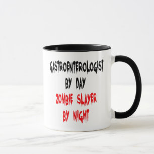 Mug Gastroentérologue Zombie Slayer