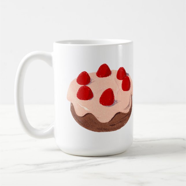 Mug Gâteau à la fraise (Gauche)