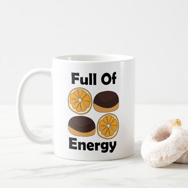 Mug Gâteau au Chocolat et Orange Jaffa Plein d'Énergie (Avec donut)