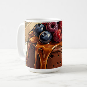 Mug Gâteau aux Fruits Rouges au Chocolat Décadent et C