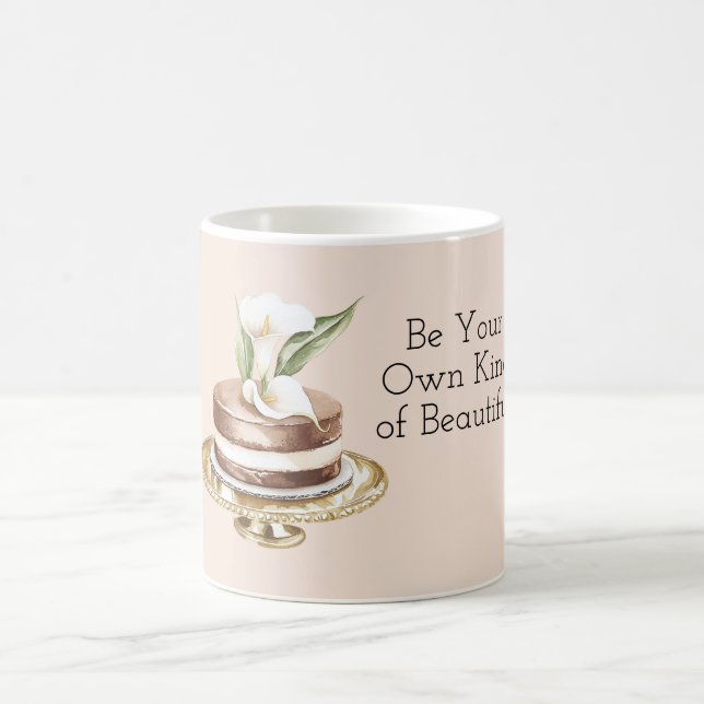 Mug Gâteau calla lis votre propre sorte de beau  (Centre)