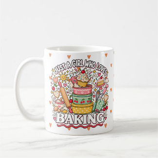 Mug Gâteau Cerise Pastel Sucré Doodle pour Maman qui a