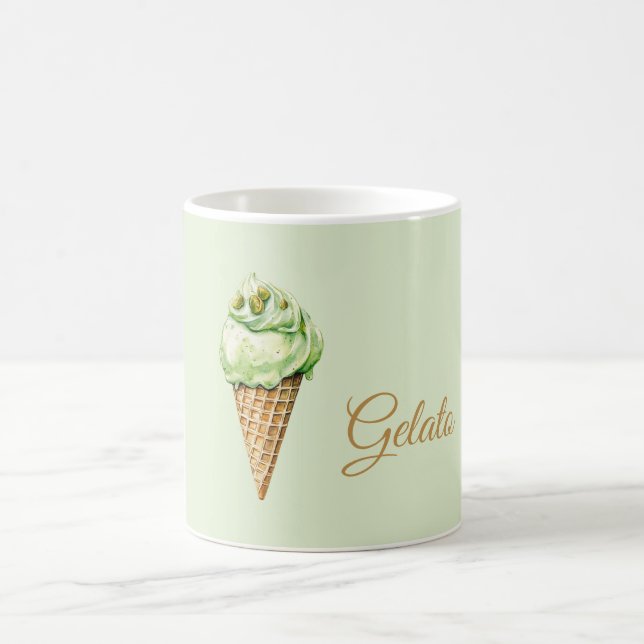 Mug Gâteau de glace à la menthe Glace d'anniversaire  (Centre)