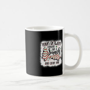Mug Gâteau de Noël déchiré entre les regards comme un