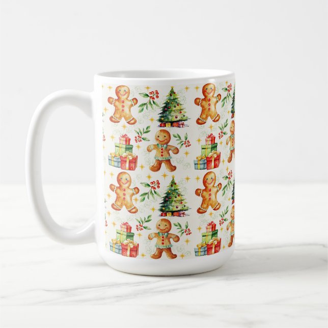 Mug Gâteau épicé de Noël festif  (Gauche)