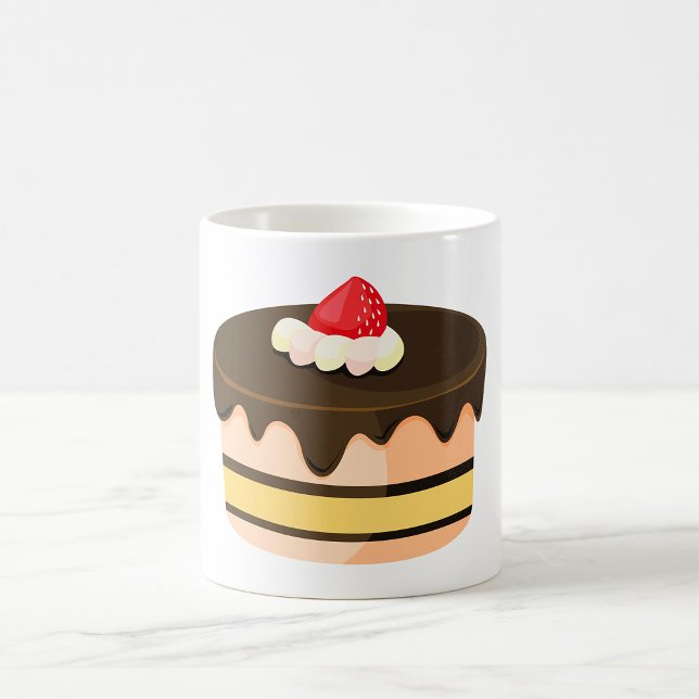 Mug Gâteau Et Fraise (Créateur téléchargé)
