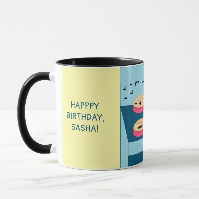 Mug Gâteaux en attente - Temps pour le glaçage : Anniv (Gauche)