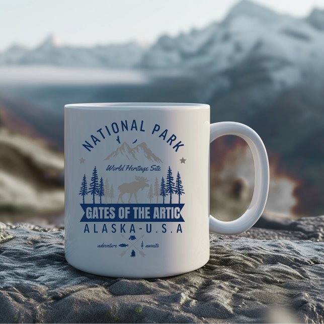 Mug Gates of the Arctic Forest Landscape (Créateur téléchargé)