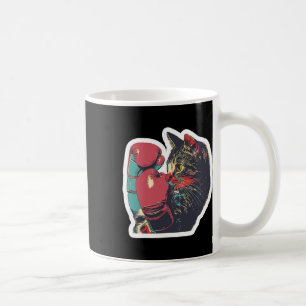 Mug Gatito De Boxeo Cool Boxer Cat Boxer Gants Et C