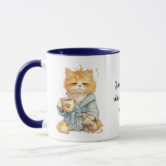 Mug gato modelo