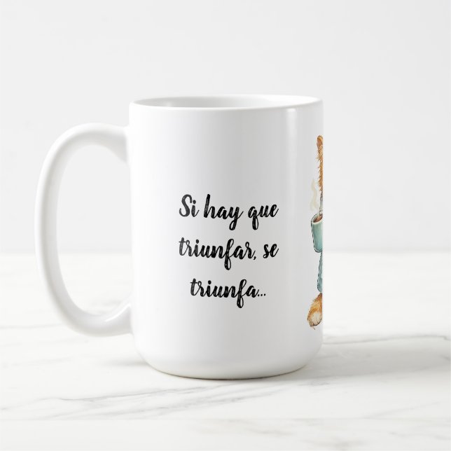 Mug gato triunfador (Gauche)
