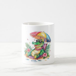 Mug Gator de détente de refroidissement tropical